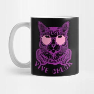 Vibe Check Cat Mug